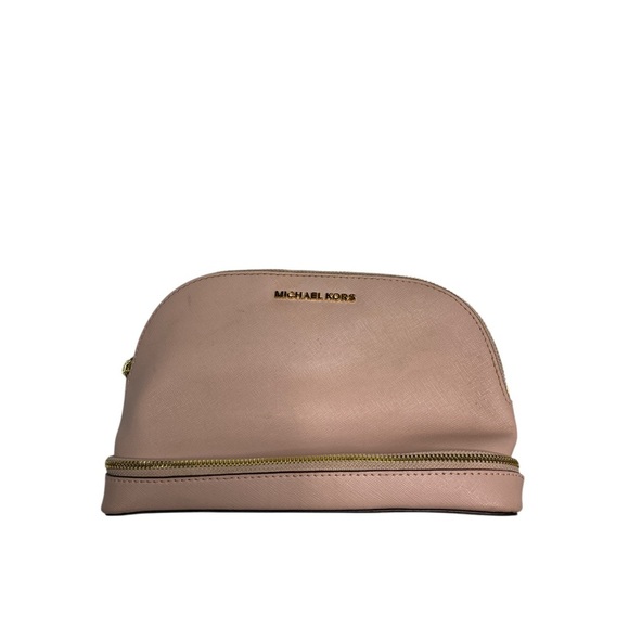 Michael Kors Pink Makeup Bag - Picture 1 of 8